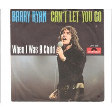 BARRY RYAN - Can´t let you go